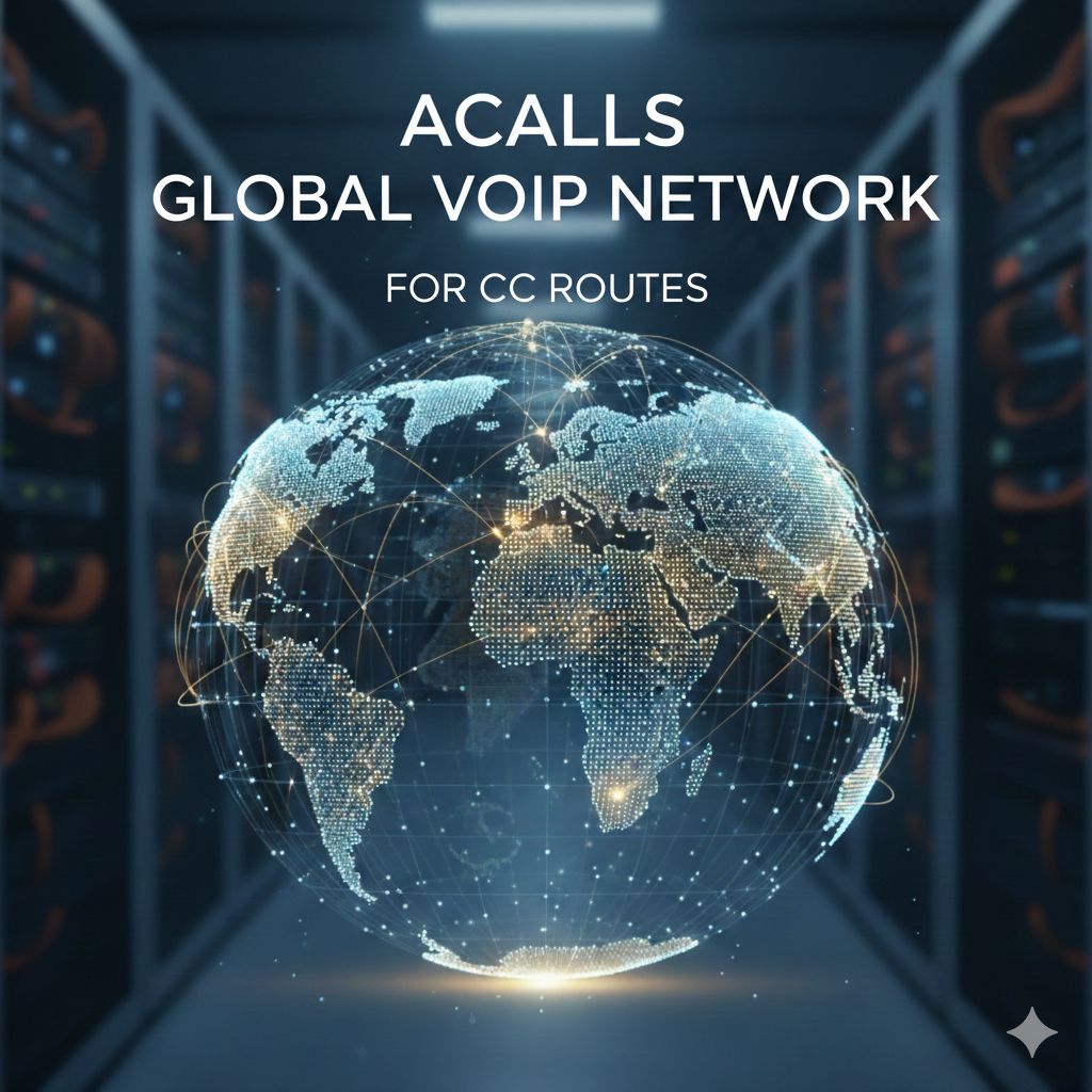 ACalls Global VoIP Network for CC Routes